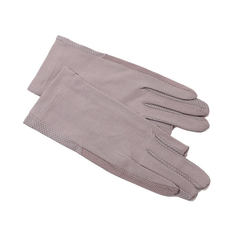 Женские летние тонкие короткие перчатки из полиэстера и хлопка, спортивные нескользящие дышащие перчатки для вождения и езды, солнцезащитные перчатки