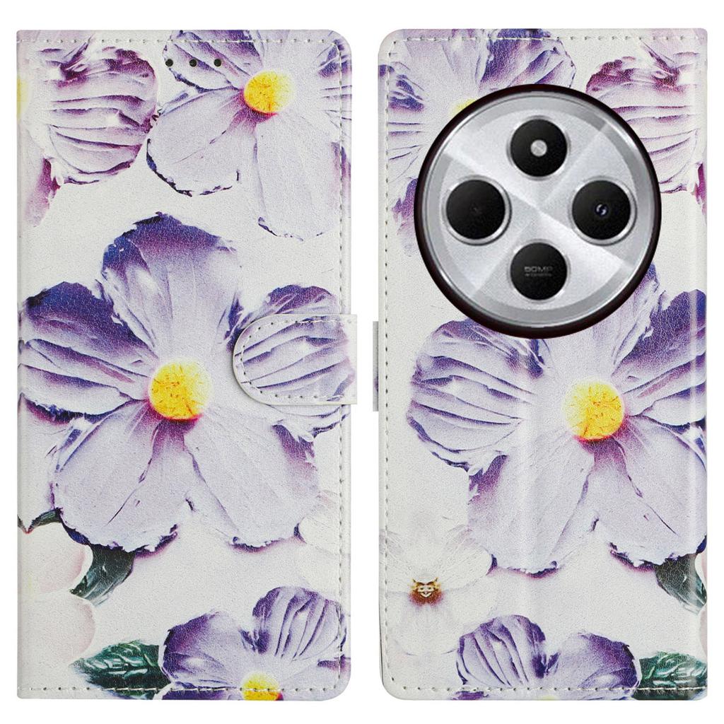 Leather Case For Xiaomi Redmi 14C 4G/Redmi A3 Pro 4G/Poco C75 4G Pattern Printing Wallet Stand Flip Phone Cover