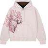 Vintage Plum Blossom Embroidered Straight Cut Denim Pants Unisex Streetwear Casual Jeans Teens