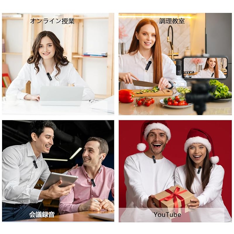 Boya BY-V20 2,4 ГГц беспроводной штыревой микрофон 360° всенаправленный всенаправленный перезаряжаемый 9,5 г легкий компактный автоматический пара 50 м стабильный