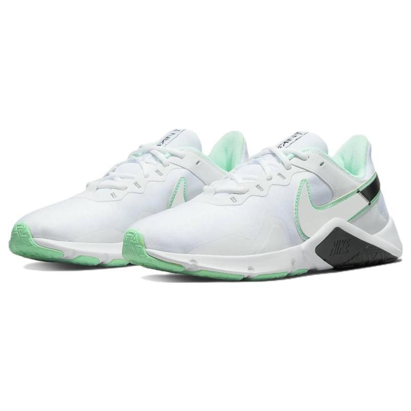 Nike Женские тренировочные футбольные бутсы Legend Essential 2 'White Mint Foam' CQ9545-102