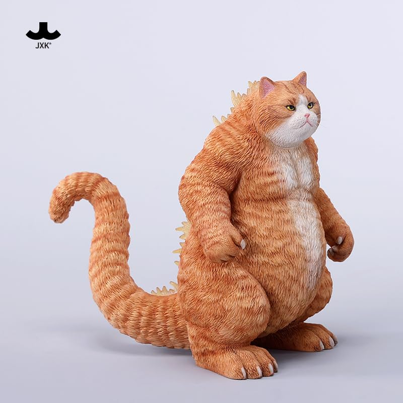 JXK Годзи Нян Прочный полирезин с замысловатыми деталями Забавный подарок кошке Домашний питомец