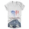 Fourth of July Shirt for Women 250th America Anniversary TShirt USA Flag Heart Design Graphic Tee Top Gift T-shirts