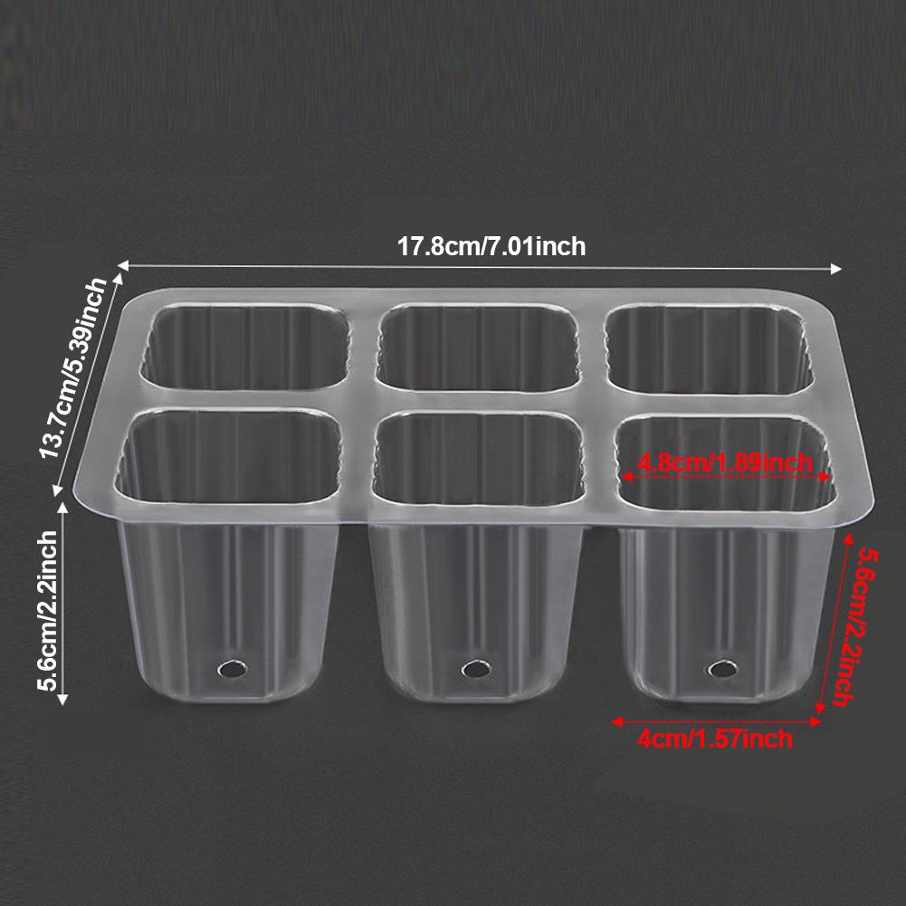 6/12 отверстий Лотки для рассады Лоток для стартового посева семян Регулируемая вентиляция Влажность Лоток для проращивания рассады Для выращивания семян Начиная