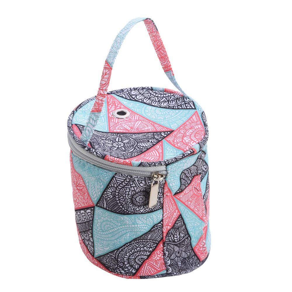 Knitting Yarn Yarn Storage Bag Round Wool Yarn Bag Crafts Tote Knitting Bag Crochet