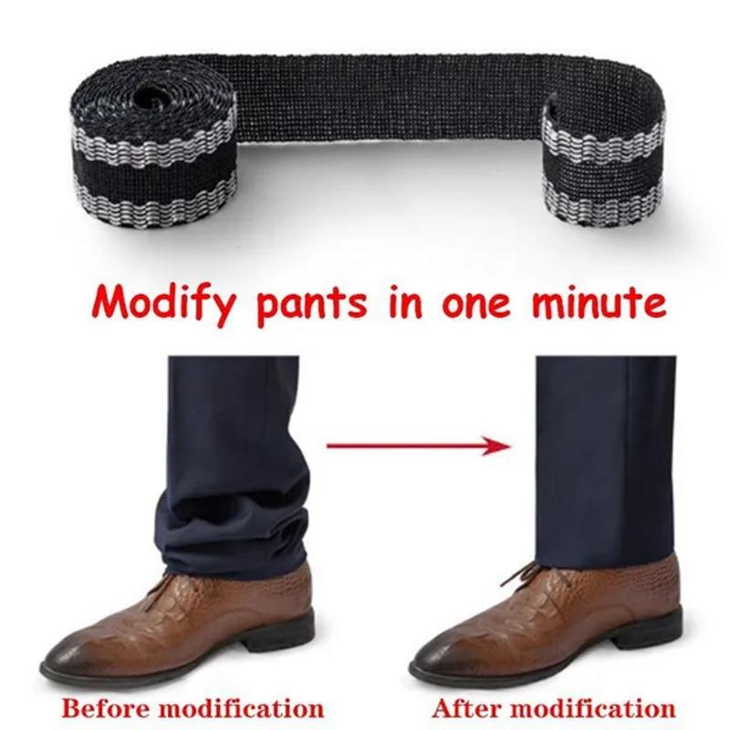 1/3/5/10M Self-Adhesive Pants Paste Iron On Pants Edge Shorten Repair Pants for Jean Clothing and Jean Pants Apparel DIY Sewing Fabric