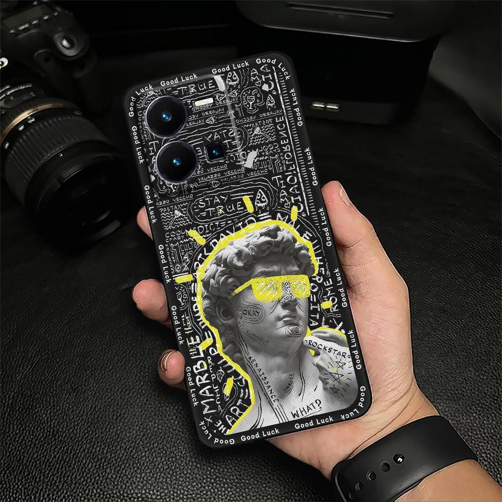 Cartoon Shockproof Phone Case For VIVO Y35 4G 2022 Anti-dust TPU Cover Waterproof Soft case Full wrap Silicone Cute