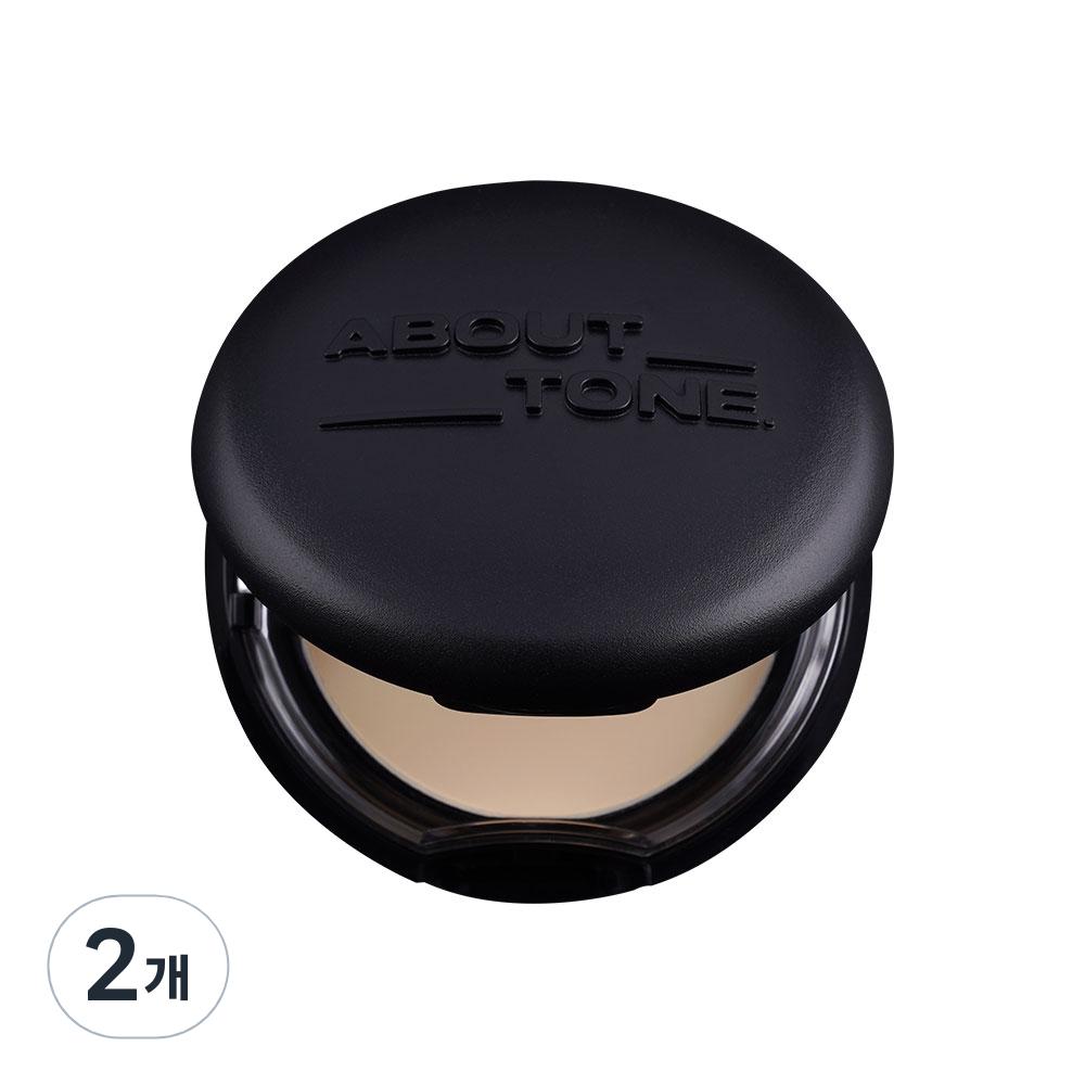 ABOUT TONE Blur Powder Pact 9g, 03 Natural, 2 Pcs.