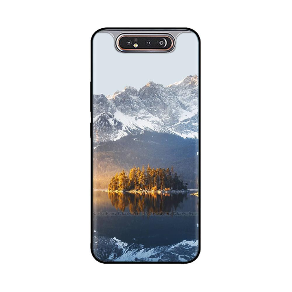 Чехол для Samsung Galaxy A80 Мягкий силиконовый чехол для телефона Чехол-накладка для Samsung A80 Защитные чехлы A 80 SM-A805F Чехол Fundas