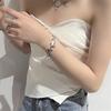 Trendy Lightning Cloud Bracelet for Women - Cool Summer Hip Hop Style, Light Luxury, High-End Niche Design Accessory.