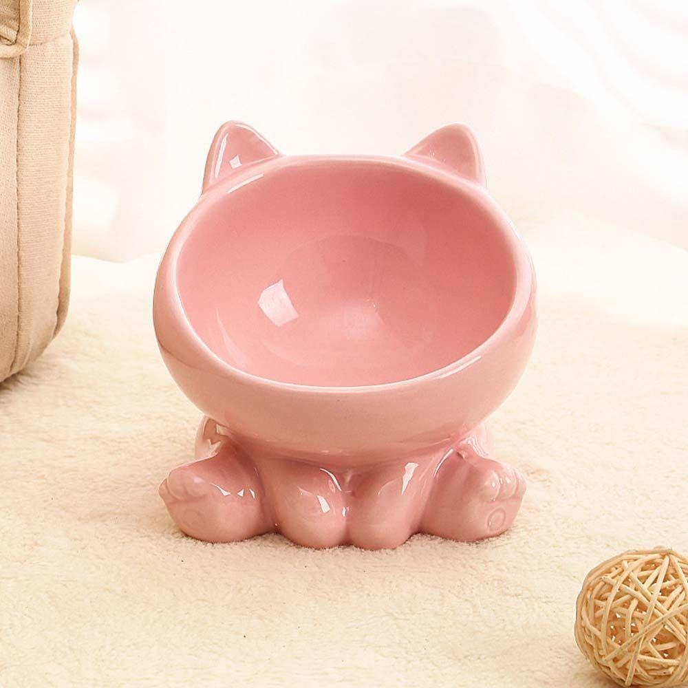 Cervical Drinking Eating Cat Food Bowl Pet Supplies Pet Feeding Bowl Water Feeder Container