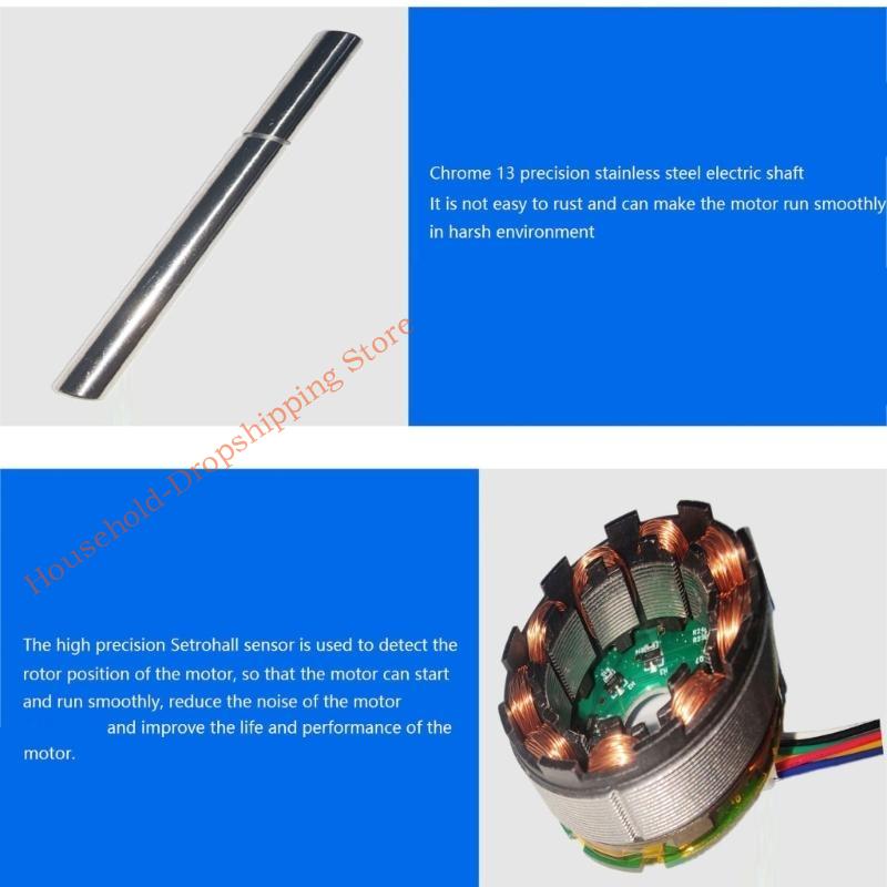 85AD Wide Potential Nonbrush Motor 4 24V DIRECT CURRENT Constructed Dominated Dense For Small Devices