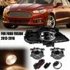 Комплект противотуманных фар для Ford Fusion 2013-2016: Светодиодная фара, Бампер, Дневные ходовые огни и Противотуманная фара в сборе