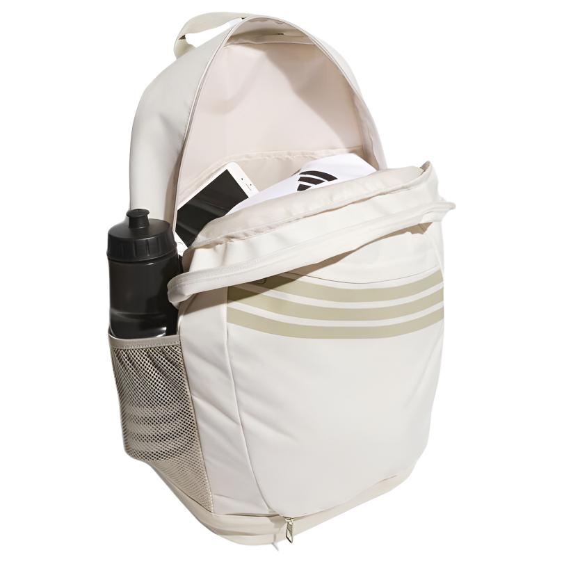 Adidas Hidden Mesh Pocket Basketball Sports Fashion Versatile Zipper Closure Backpack Large Unisex Backpack KS5166