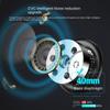 LX1 Мотоциклетная гарнитура с Bluetooth, совместимые с 5.3 наушниками, беспроводные водонепроницаемые наушники Handsfree для мотоцикла