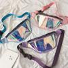 Transparent Waist Bag Cycling Bag Pvc Shoulder Backpack Laser Fanny Pack Men Bag Woman Waist Packss