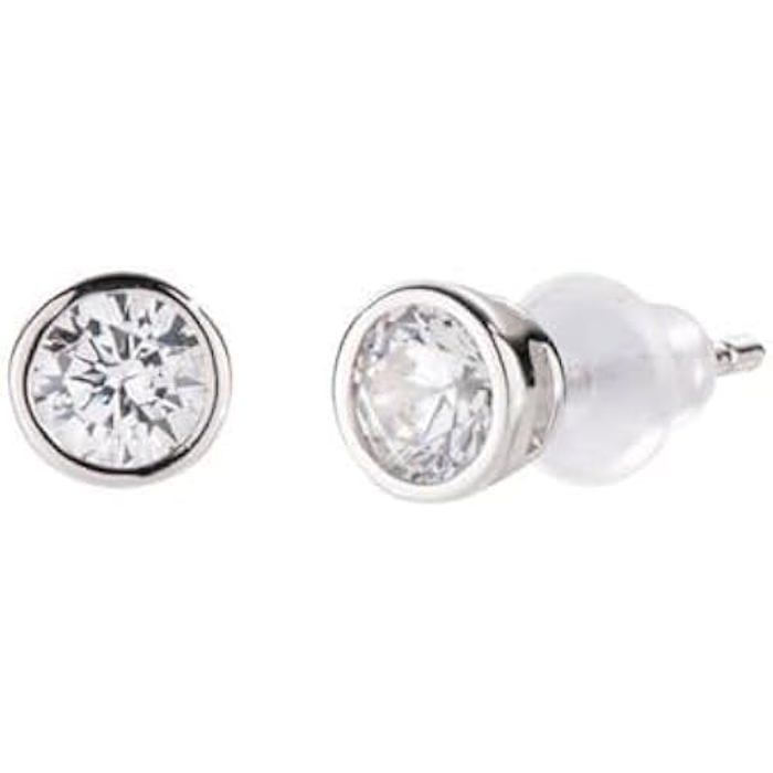 Boucles d'oreilles - AMEN - ELPT40BB - Argent 925 - Oxyde de zirconium - Femme