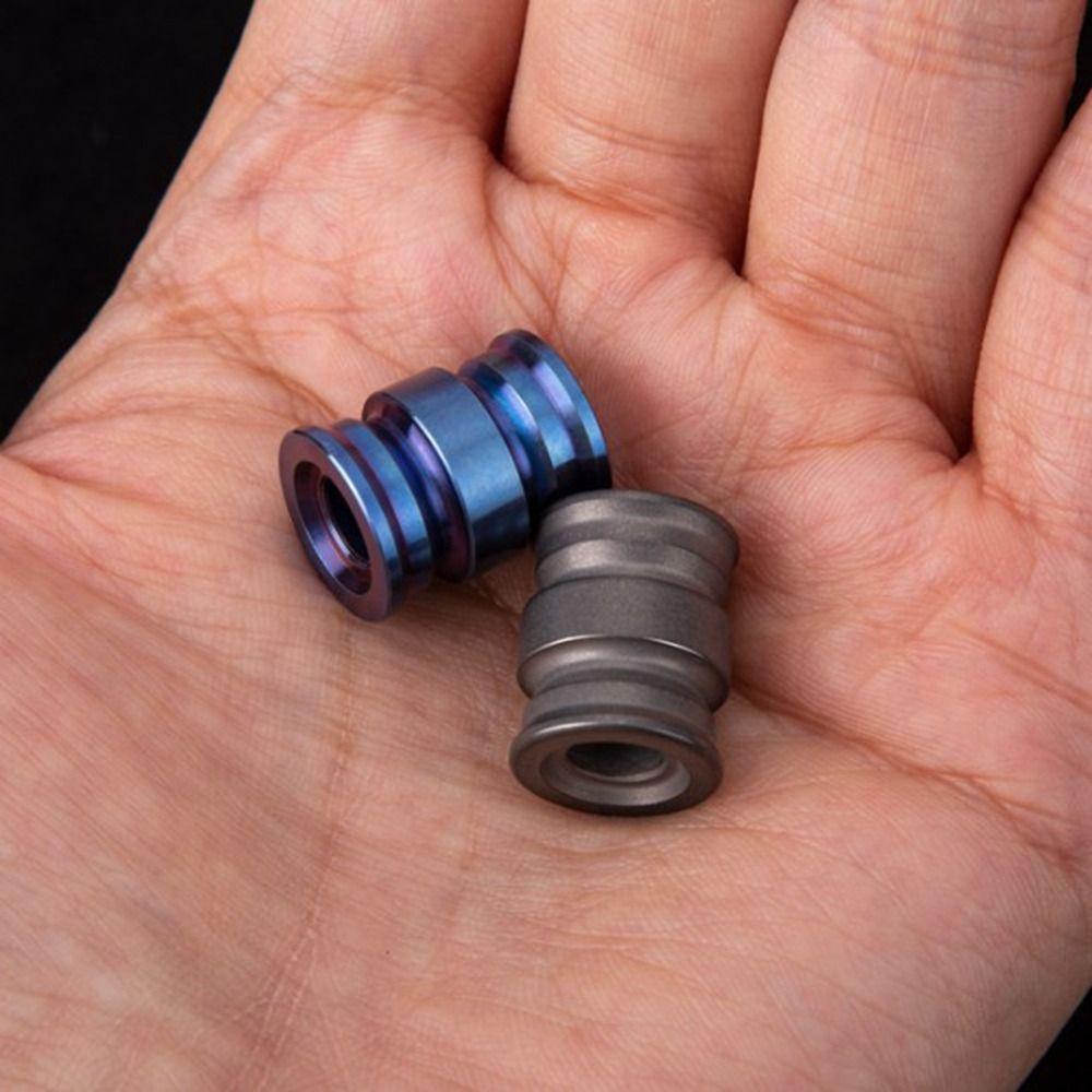 10 Styles TC4 Knife Beads Titanium Alloy Paracord Rope Knife Beads EDC Multi Tools