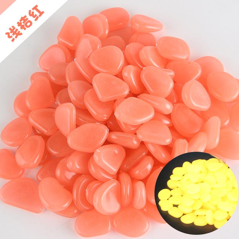 Luminous Garden Fish Tank Pebbles: Fluorescent Artificial Stone
