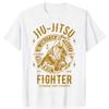 New Fashion T-shirt 1 Pure Cotton Cool Casual JIU JITSU BJJ TEE Brazil Jiu Jitsu Fashion 2025 New Men's and Women's T-shirt