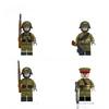 MOC Soldier Accessories Building Block Action Figures Mini Characters Educational Toys Christmas For Kids