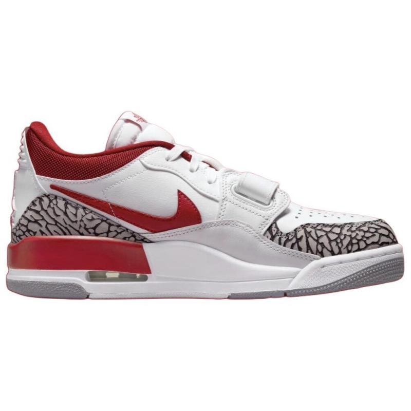 Jordan Legacy 312 Low Белый Цементный Красный для Зала Женские Jordan FQ7827-106
