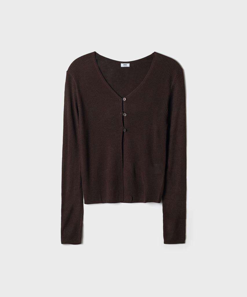Spao [Прохладный] Летний рубчатый кардиган (ре)_Spckg37G02 (Тип B)