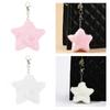 Five-pointed Star Plush Pendant Pompom Star Key Chain Bag Accessories Pentagram Hairball  Backpack