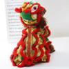 Christmas Cat Costume New Year Pet Chinese Lion Dance Coat Winter Puppy Clothes Small Dog Chihuahua Spring Festival Tang Suit