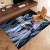 Genshin Impact Cryo Lohen Polearm Print Area Rug - Soft,Washable Non-Slip Indoor Mat,Living Room,Home Office Decorative Rug