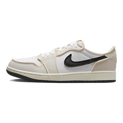 Мужские кроссовки Air 1 Retro Low OG EX Coconut Milk кремово-белые черные DV0982-100