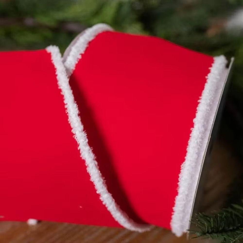 DIY Christmas Bows 1/5m Christmas Gift Packing Ribbon Portable Wreath Bows  Christmas Decoration