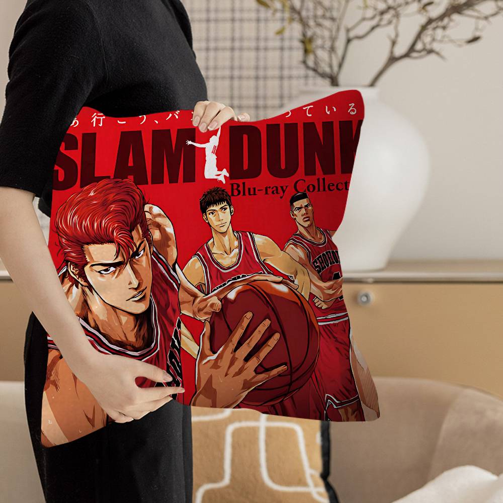 Japanese Cartoon S-Slam D-Dunk Cushion Cover Decorative Pillow Sofa Home Decor Case Pillow Cases