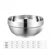 ZISIZ Набор insulated double-layer stainless steel soup bowls
