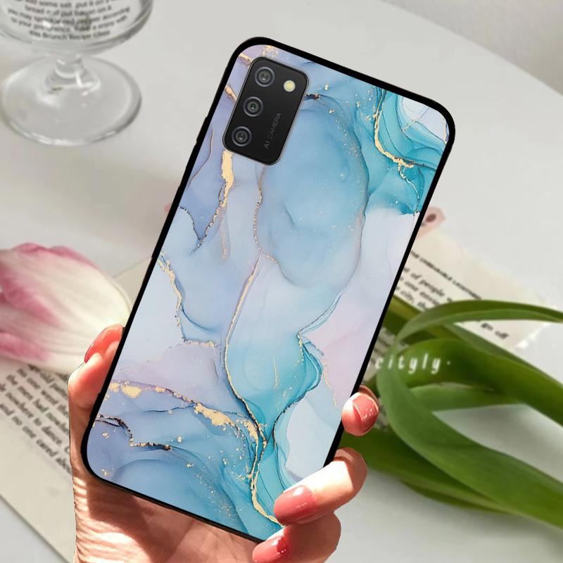 Чехол для Samsung Galaxy A02s A02 Животные Ударопрочный Мягкий Силикон ТПУ Чехол для Телефона Для Samsung Galaxy A03 Coque A03S Бампер Fundas