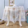 Европейский стиль вышитая скатерть вышитая прямоугольная ткань для покрытия полая стеклянная пряжа кружевная скатерть скатерть скатерть чайная скатерть