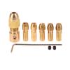 7 шт./набор 2,35/3,17/2/4,05/5,05 мм латунные цанги мини-патроны для сверл адаптер