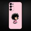 Mafalda Cartoon Phone Case For Samsung S25,S24,S23,S22,S21,S20,Plus,Fe,Lite,Others Black Cover