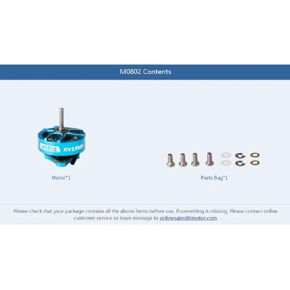 T-HOBBY M0802 KV27000 1S FPV Brushless Motor 9N12P 1mm Shaft 1.78g for 65-75mm Tinywhoop Indoor Racing Whoop Drone RC Quadcopter