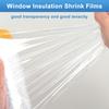 Комплект для изоляции окон. Изоляционная пленка для помещений. Прозрачная, устойчивая к разрыву. Простая установка. Утепляющее оконное покрытие. Полиэтиленовая изоляционная пленка.