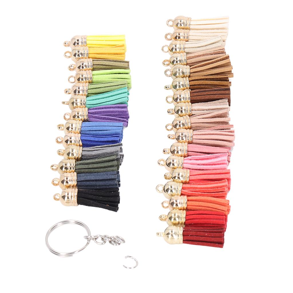 30 наборов акриловых заготовок для брелоков, двухсторонние круглые с более гладкими краями, заготовки для сублимационных брелоков для DIY