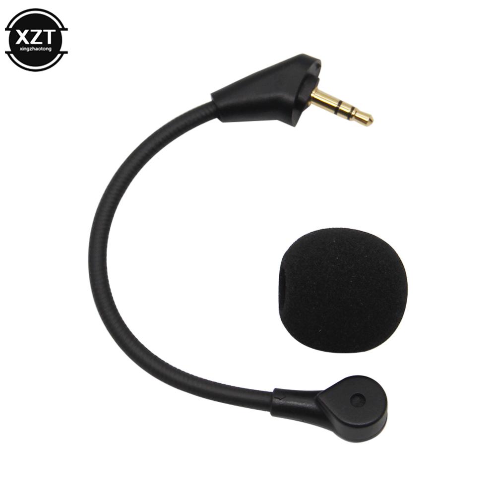 3.5mm Headsets Microphone Replacement for Kingston HyperX Cloud Alpha 2 II X Core Pro Silver Cloudx Gaming Headsets Headphones 6