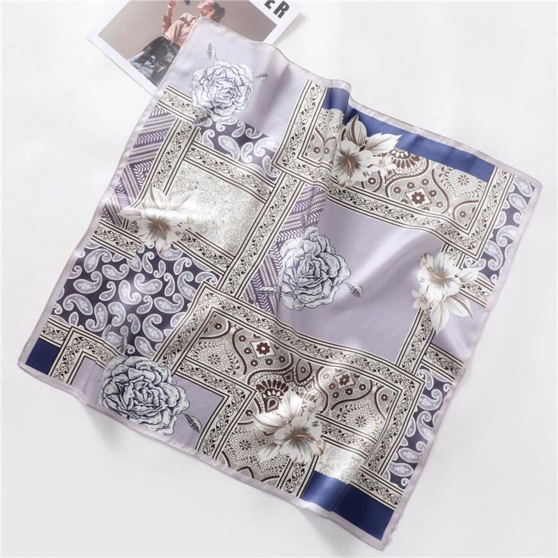 68*68cm 100% Mulberry Silk Scarf Luxury Printed Square Shawl Elegant Lightweight Soft Fashion Accessory Premium Gift for Women Chic