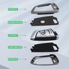 Чехол для ключей BMW 3 серии 320GT / 5 серии LI525 / X1, X3, X5, X7 - Высококачественный корпус для ключей для мужчин и женщин