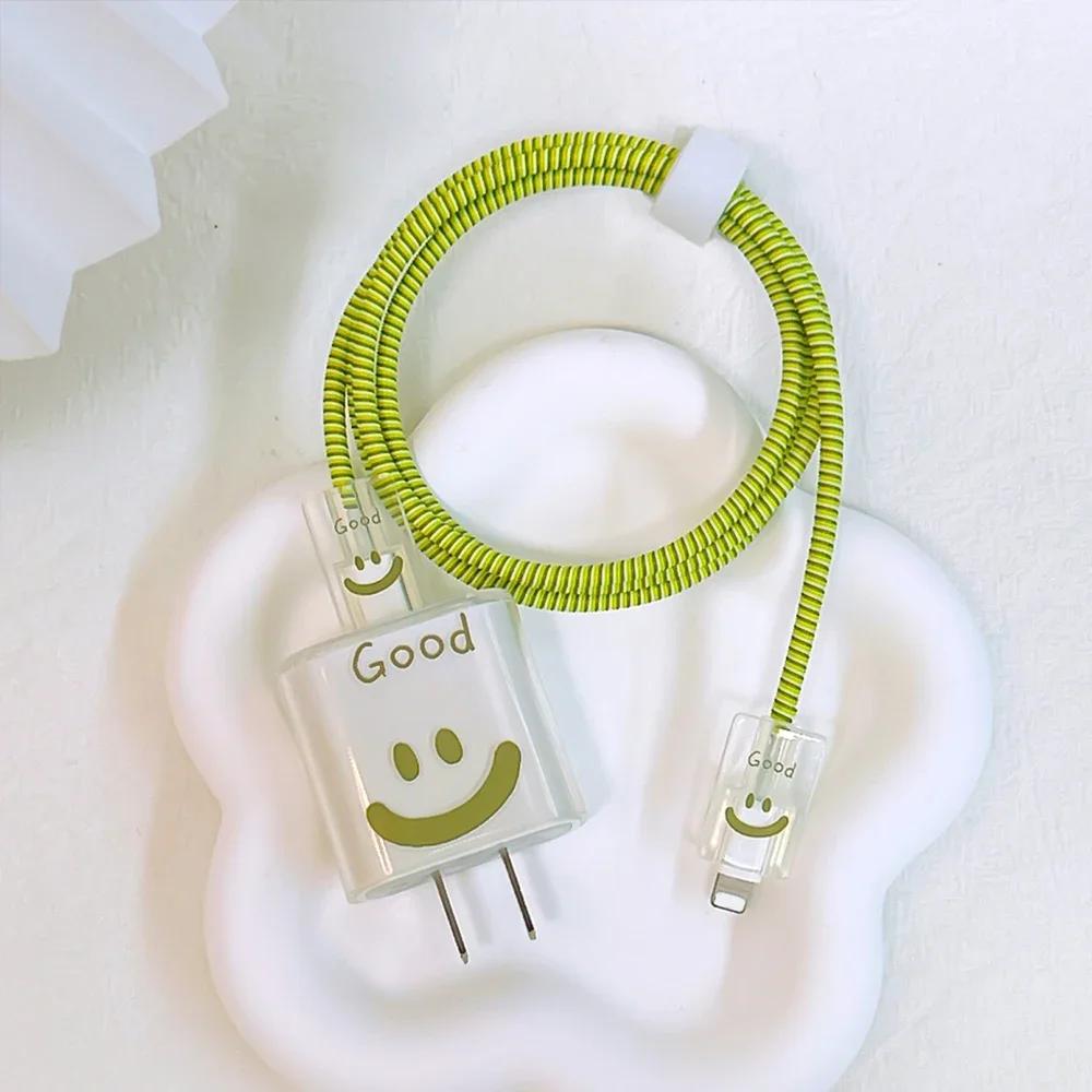 Защитный чехол для зарядного устройства iPhone 14 13 12 Pro Max 18/20 Вт, чехол для зарядного устройства, чехол для USB-кабеля, чехол для сматывания кабеля для зарядки и передачи данных