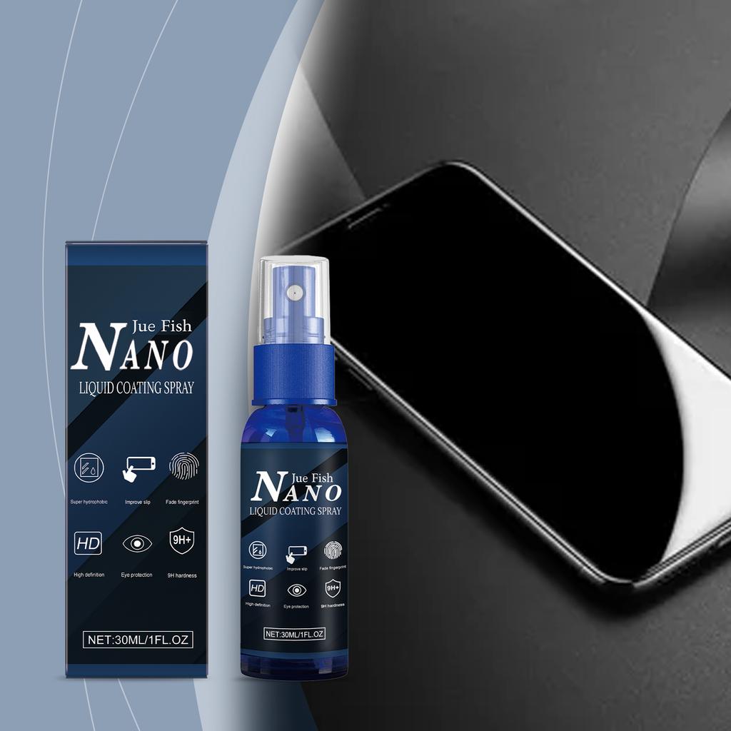 Nano Anti-Scratch Screen Coat Spray Oleophobic Screen Protect Film Universal Scratch Resistant Phone Glass Screen Protect Spray