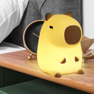 Ночной светильник Capybara, подарки на День святого Валентина, функция синхронизации, 2 уровня яркости, рядом с лампой для