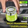 Luxury Gel Car Air Freshener Cup Holder Design 6 Month Botanical Scent