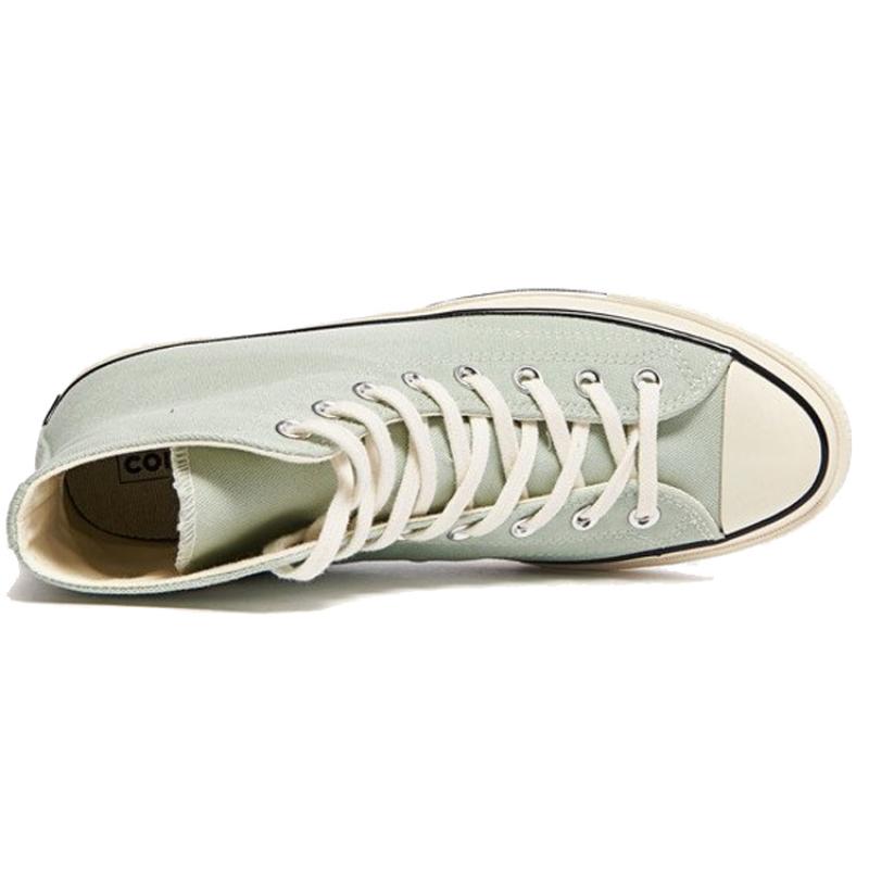 Converse Chuck Taylor All Star Hi Удобные Универсальные Высокие Кеды из Канваса Унисекс Светло-зеленые
