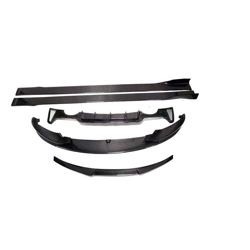 Двойная накладка на задний бампер из углеволокна для BMW 4 серии F32 F33 F36 M Sport